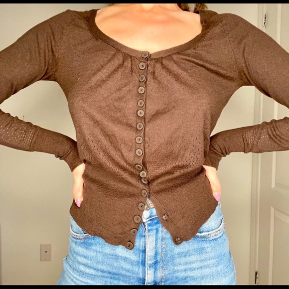 Soft light Long Sleeve cardigan - Picture 2 of 4